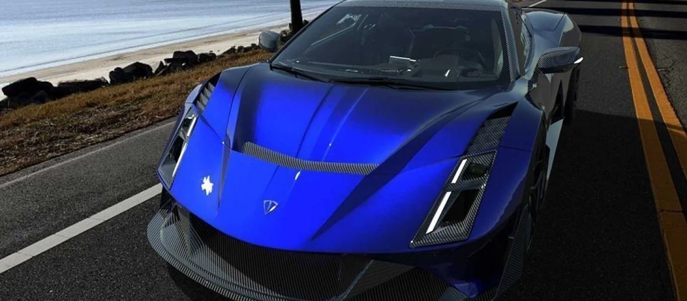 Έρχεται νέο supercar made in Albania - 850 άλογα και αντίγραφο της Ferrari; (φωτό)